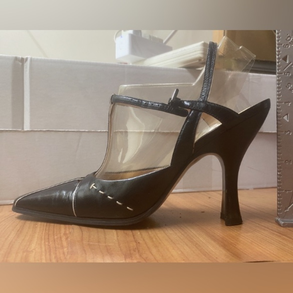 Nine West Black EIFFEL heels - Picture 5 of 5